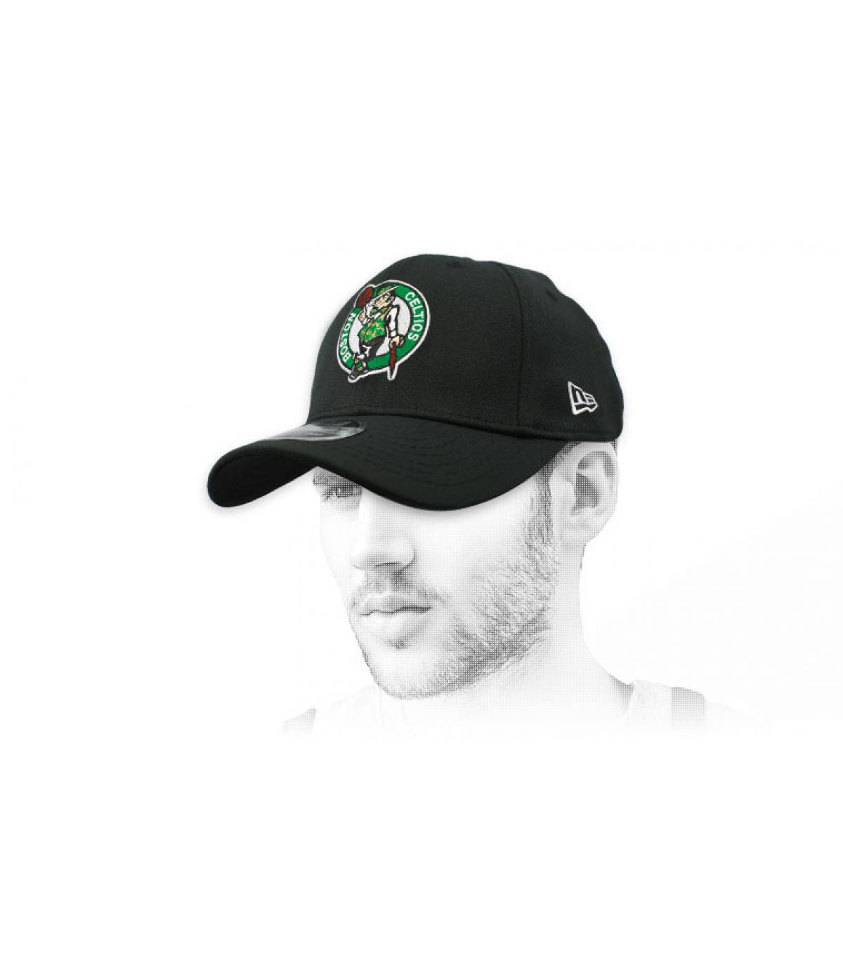 black Celtics cap Stretch Snap Celtics 9Fifty